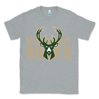 Heather Grey Milkwaukee Bucks Classic Tee - artisFamous