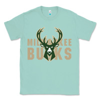 Seafoam Milkwaukee Bucks Classic Tee - artisFamous
