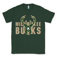 Sports Green Milkwaukee Bucks Classic Tee - artisFamous