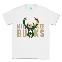 White Milkwaukee Bucks Classic Tee - artisFamous