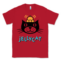 Red jelly cat Classic Tee - artisFamous