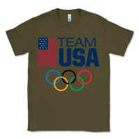 Army Green usa team Classic Tee - artisFamous