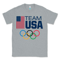 Heather Grey usa team Classic Tee - artisFamous