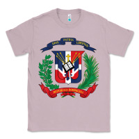Lilac dominican republic flag national emblem republica dominicana t shirt Classic Tee - artisFamous