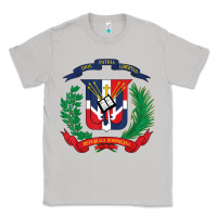 Moon Dust dominican republic flag national emblem republica dominicana t shirt Classic Tee - artisFamous