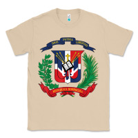 Mushroom dominican republic flag national emblem republica dominicana t shirt Classic Tee - artisFamous