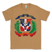 Toasted Coconut dominican republic flag national emblem republica dominicana t shirt Classic Tee - artisFamous