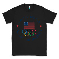 Black Olympic Rings Classic Tee - artisFamous
