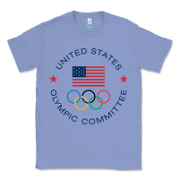 Colony Blue Olympic Rings Classic Tee - artisFamous