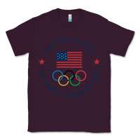Plum Olympic Rings Classic Tee - artisFamous