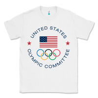 White Olympic Rings Classic Tee - artisFamous