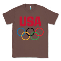 Chestnut Olympic Rings Classic Tee - artisFamous