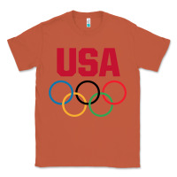 Copper Olympic Rings Classic Tee - artisFamous