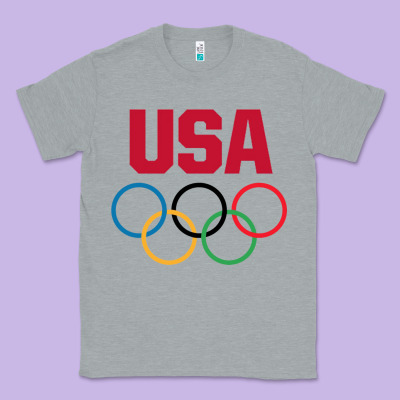 Olympic Rings Classic Tee Designed By Artisfamous