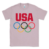 Lilac Olympic Rings Classic Tee - artisFamous