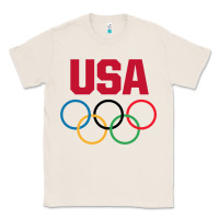 Natural Olympic Rings Classic Tee - artisFamous