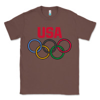 Chestnut Olympic Rings Classic Tee - artisFamous