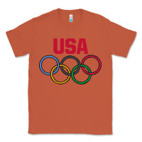 Copper Olympic Rings Classic Tee - artisFamous