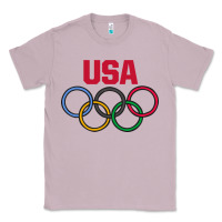Lilac Olympic Rings Classic Tee - artisFamous