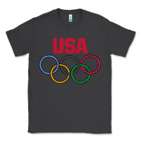Smoke Olympic Rings Classic Tee - artisFamous