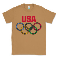Toasted Coconut Olympic Rings Classic Tee - artisFamous