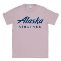 Lilac Alaska Airlines Classic Tee - artisFamous