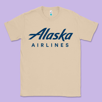 Alaska Airlines Classic Tee Designed By Artisfamous