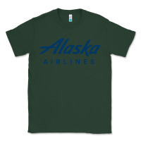 Sports Green Alaska Airlines Classic Tee - artisFamous