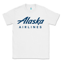 White Alaska Airlines Classic Tee - artisFamous