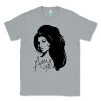 Heather Grey Amy Winehouse Classic Tee - artisFamous