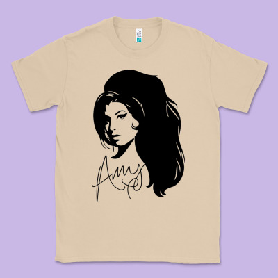 Amy Winehouse Classic Tee Designed By Artisfamous