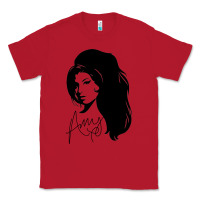 Red Amy Winehouse Classic Tee - artisFamous