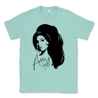 Seafoam Amy Winehouse Classic Tee - artisFamous