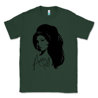 Sports Green Amy Winehouse Classic Tee - artisFamous