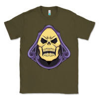 Army Green Vintage Skeletor Classic Tee - artisFamous