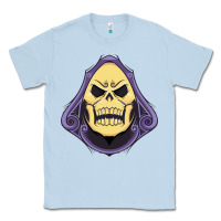 Dusty Blue Vintage Skeletor Classic Tee - artisFamous