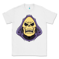 White Vintage Skeletor Classic Tee - artisFamous
