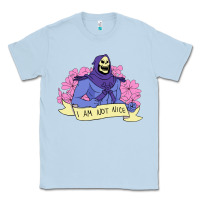 Dusty Blue Vintage Skeletor ı am not nice Classic Tee - artisFamous