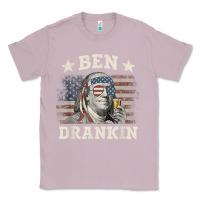 Lilac Ben Drankin 4th of July Patriotic Funny T-Shirt Classic Tee - artisFamous