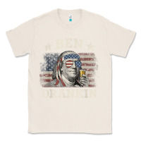 Natural Ben Drankin 4th of July Patriotic Funny T-Shirt Classic Tee - artisFamous