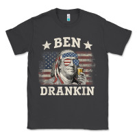 Smoke Ben Drankin 4th of July Patriotic Funny T-Shirt Classic Tee - artisFamous