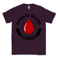 Plum donate blood save lives blood donor Classic Tee - artisFamous