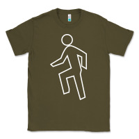 Army Green everyday im shufflin Classic Tee - artisFamous