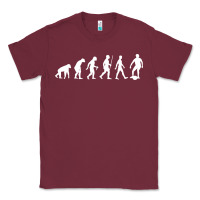 Burgundy onewheel evolution Classic Tee - artisFamous