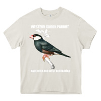 Cream western ground parrot rare wild and west australian Heavy Core Tee - Bettercallsaul