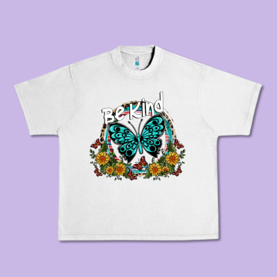 Be Kind Urban Heavy Tee Designed By Sublimationcraftshop