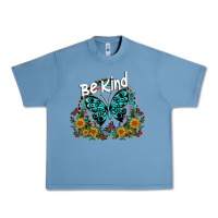 Pebble Blue be kind Urban Heavy Tee - SublimationCraftShop