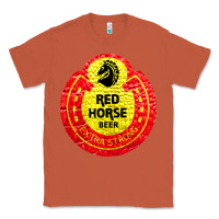 Copper red horse Classic Tee - artisFamous