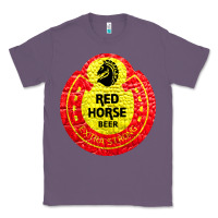 Lavender red horse Classic Tee - artisFamous