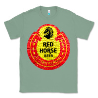 Sage red horse Classic Tee - artisFamous